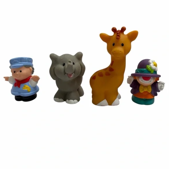 Fisher-Price | Little People Circus Train Animals Engineer Clown - Picture 6 of 10